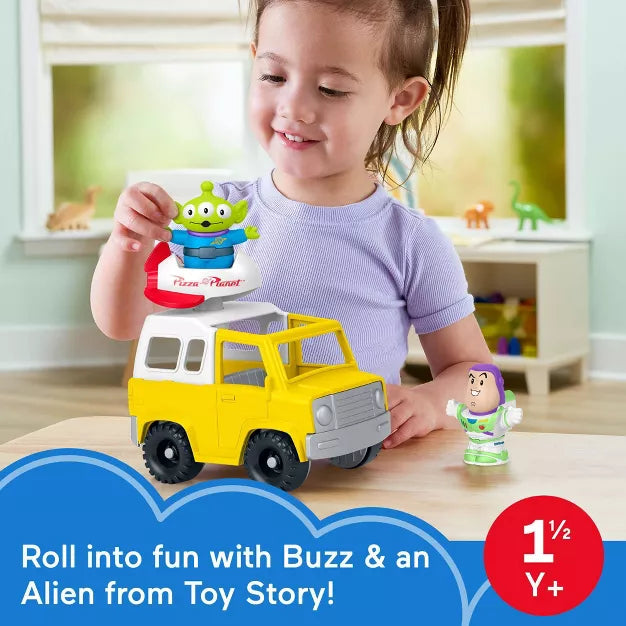 Fisher-Price - Little People - Disney & Pixar Toy Story - Pizza Planet Truck & Buzz Lightyear