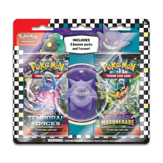 Pokemon TCG - Boosters & Eraser Set - Gengar