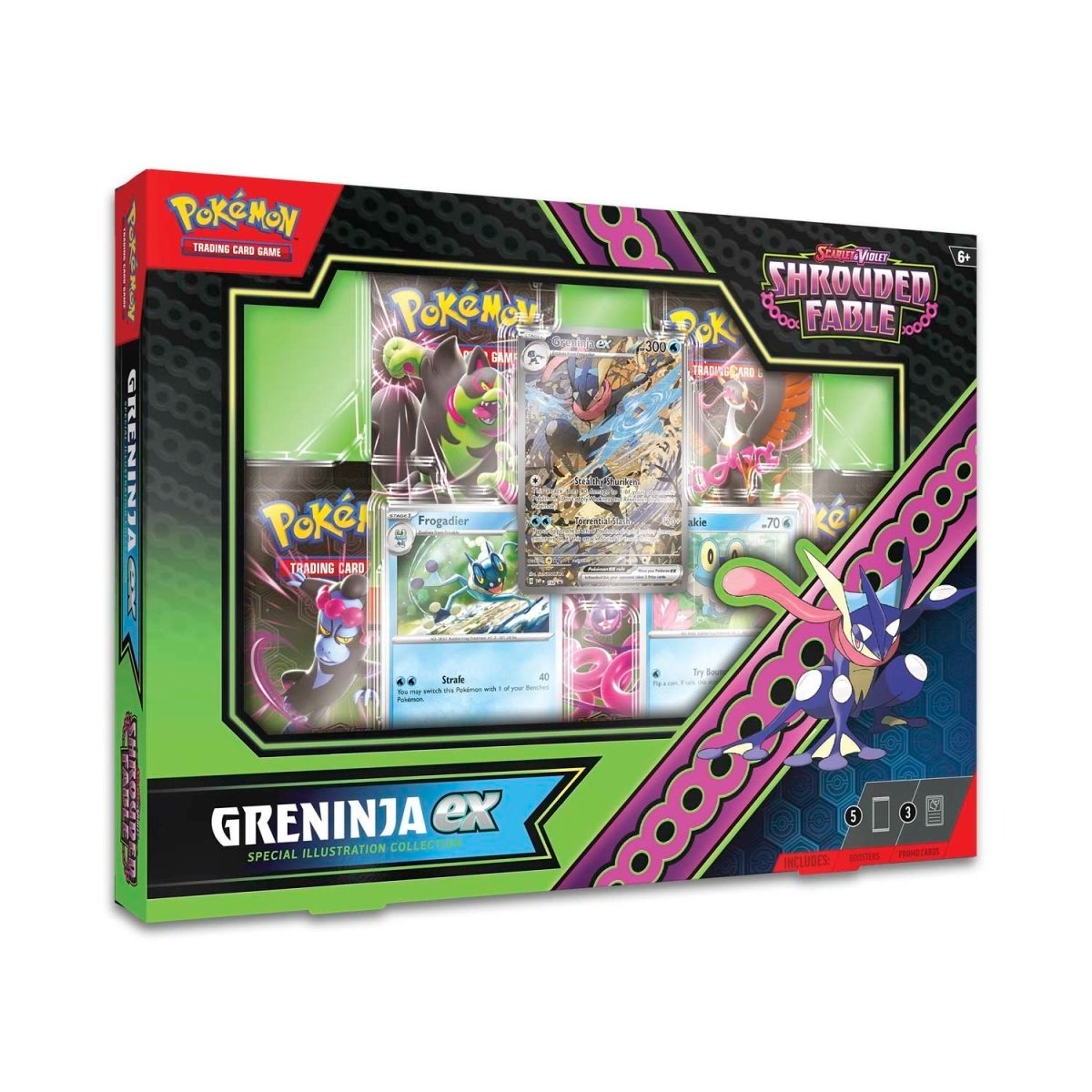 Pokemon TCG - Shrouded Fable: Greninja ex Special Illustration Collection
