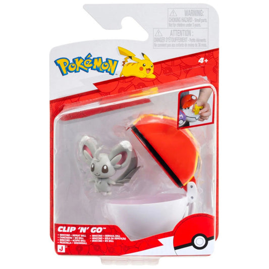 Pokemon - Clip 'N' Go - Minccino and Repeat Ball