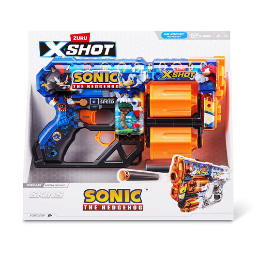 X-Shot - Skins Dread Blaster - Mega Sonic Skin