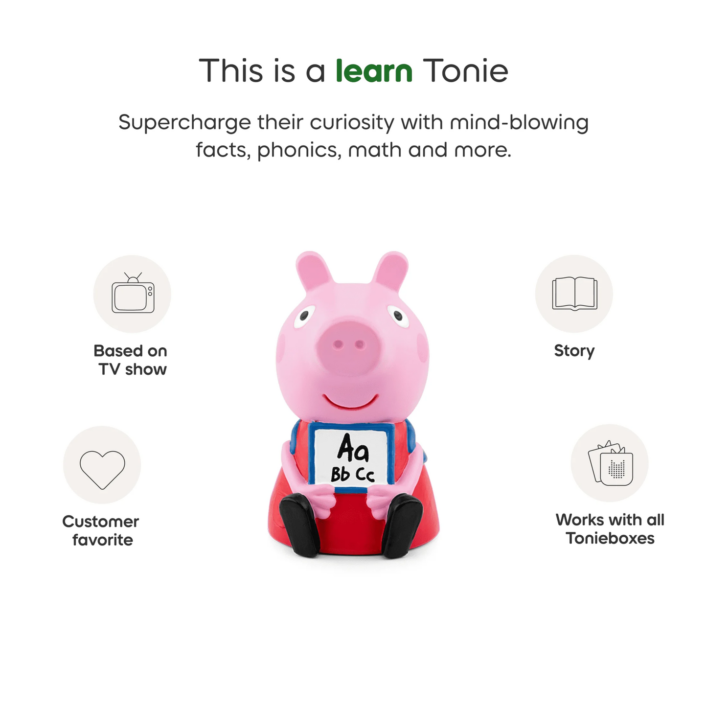 Tonies - Peppa Pig - Learn with Peppa