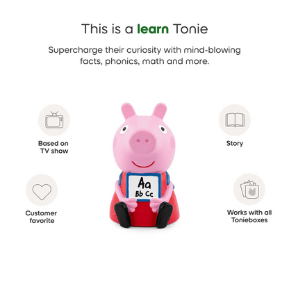 Tonies - Peppa Pig - Learn with Peppa