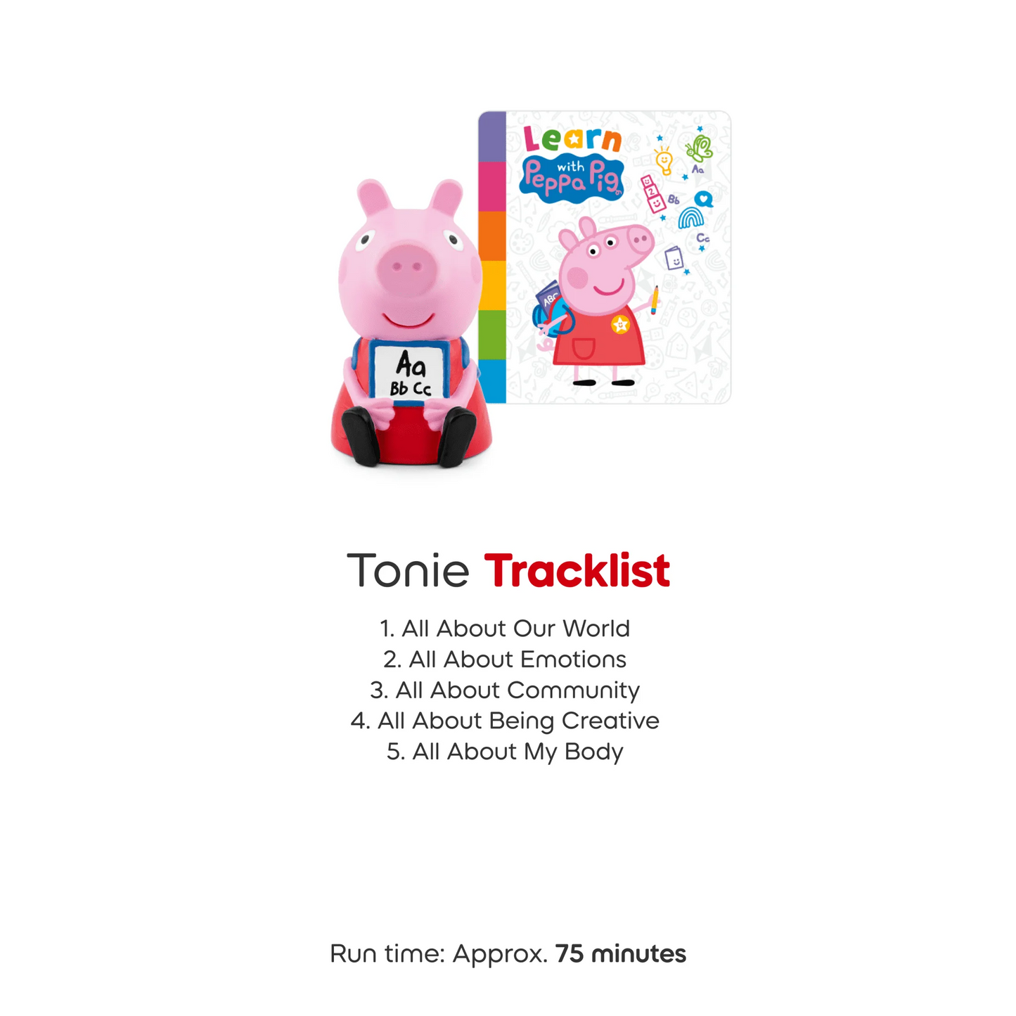Tonies - Peppa Pig - Learn with Peppa