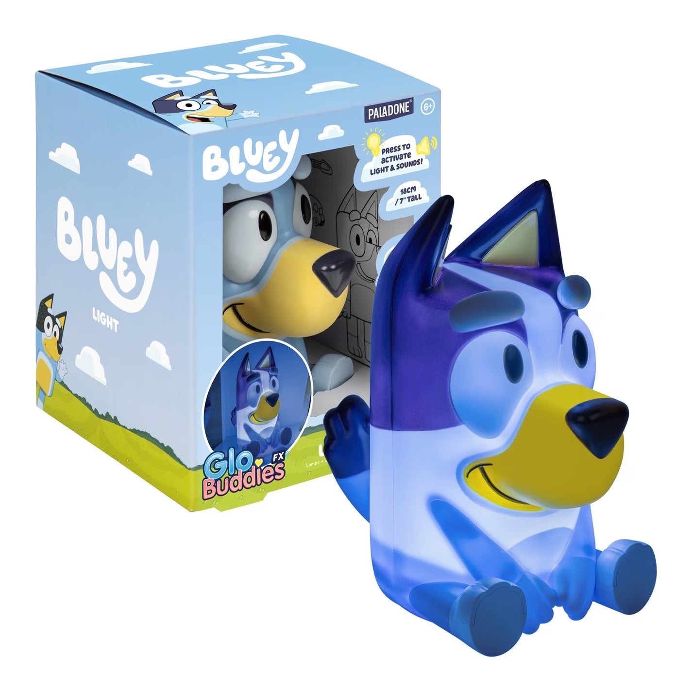 Bluey - GloBuddies - Lamp With Sound