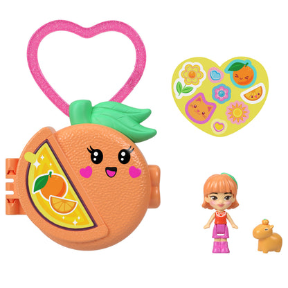 Polly Pocket - Fruit Friend Reveal - Peach