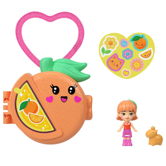 Polly Pocket - Fruit Friend Reveal - Peach