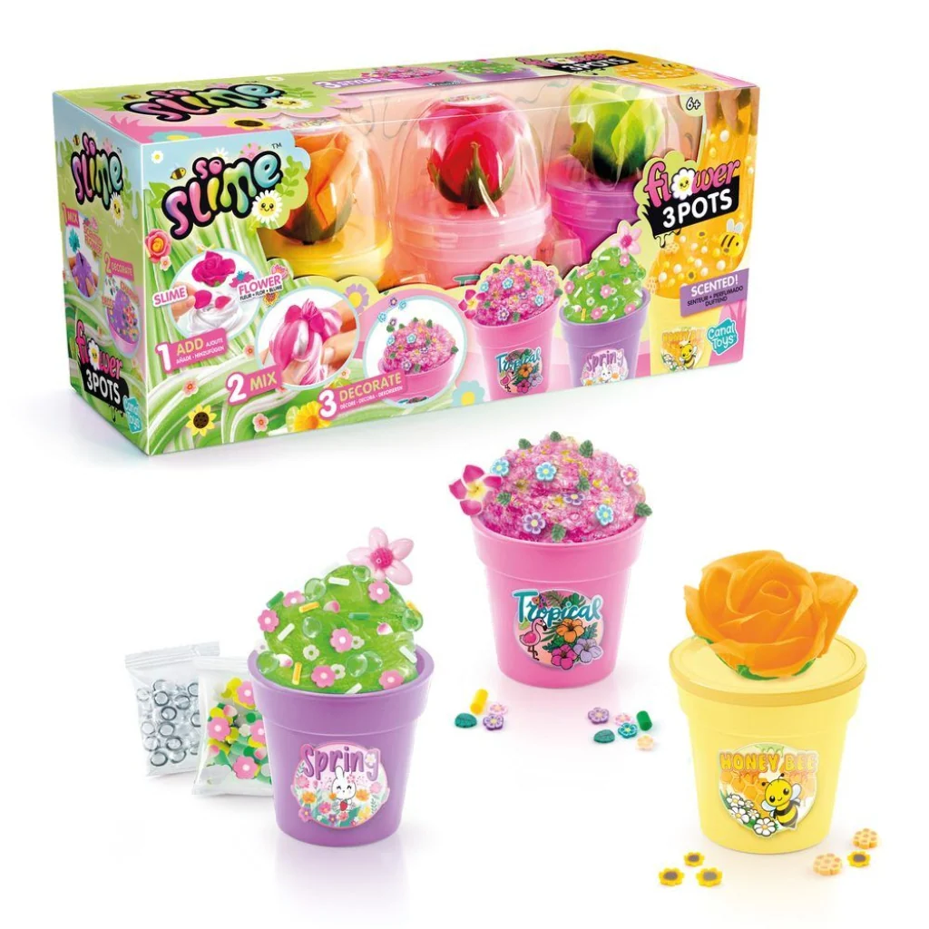 So Slime - Flower 3 Pots
