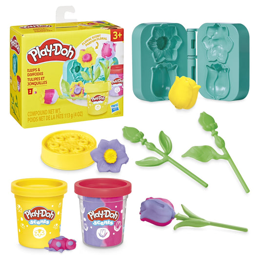 Play-Doh - Tulips & Daffodils Flower Set