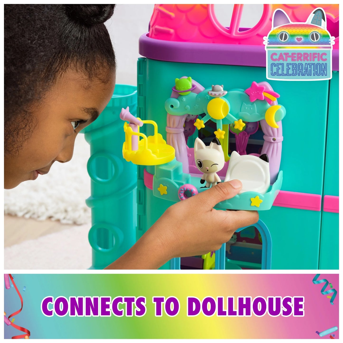 Gabby's Dollhouse - Balcony Decoration - Pandy Paws