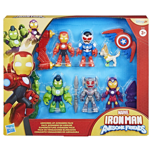 Marvel - Iron Man and His Awesome Friends Figure Set