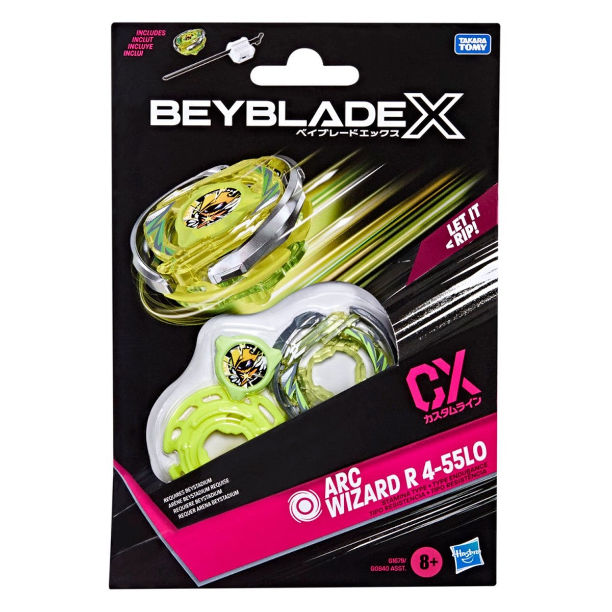 Beyblade - Starter Pack - Arc Wizard R 4-55LO CX