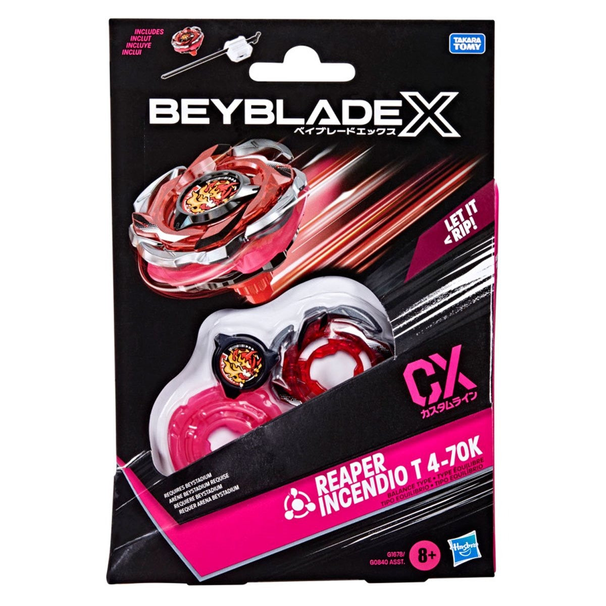 Beyblade - Starter Pack - Reaper Incendio T 4-70K CX