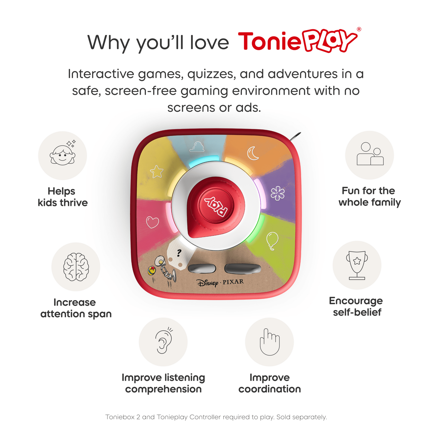 Tonies - Tonieplay - Disney Pixar - Scene Searchers