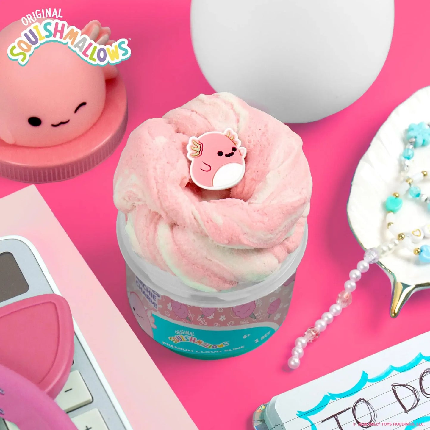 Squishmallows - Archie The Axolotl - Cloud Slime