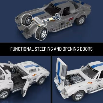 Mattel Brick Shop - Hot Wheels - Corvette Grand Sport
