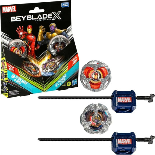Beyblade - Marvel - Iron Man 4-80B & Thanos 4-60P Dual Pack