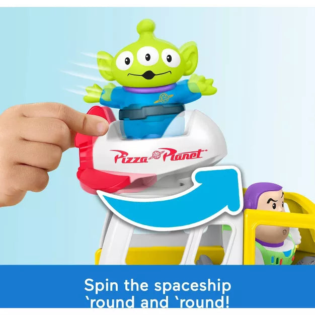 Fisher-Price - Little People - Disney & Pixar Toy Story - Pizza Planet Truck & Buzz Lightyear