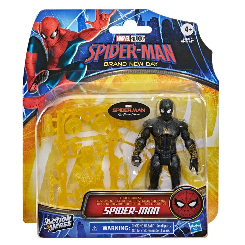 Spiderman - Brand New Day - Black & Gold Suit Figure