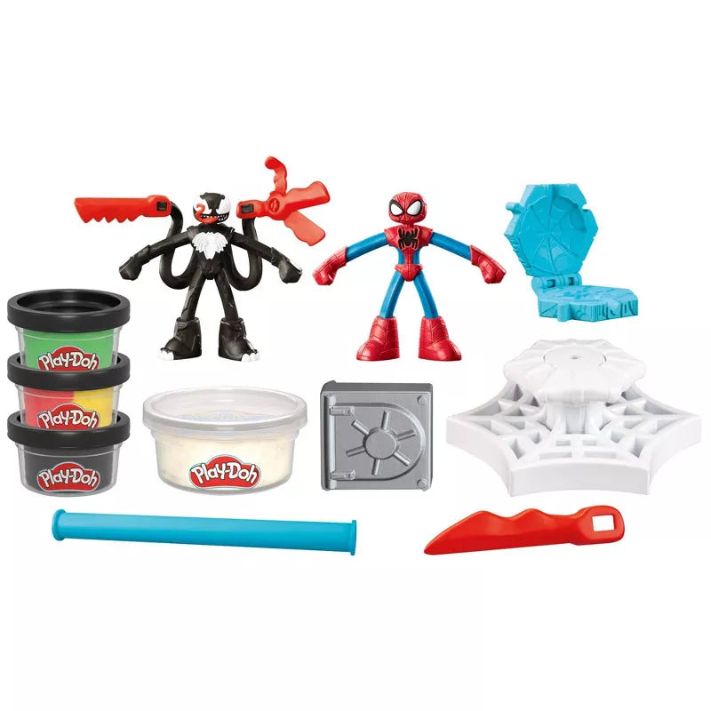 Play Doh - Spiderman Launch and Slice Battle Playset