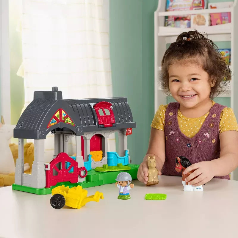 Fisher Price - Little People - Farm Stable Playset