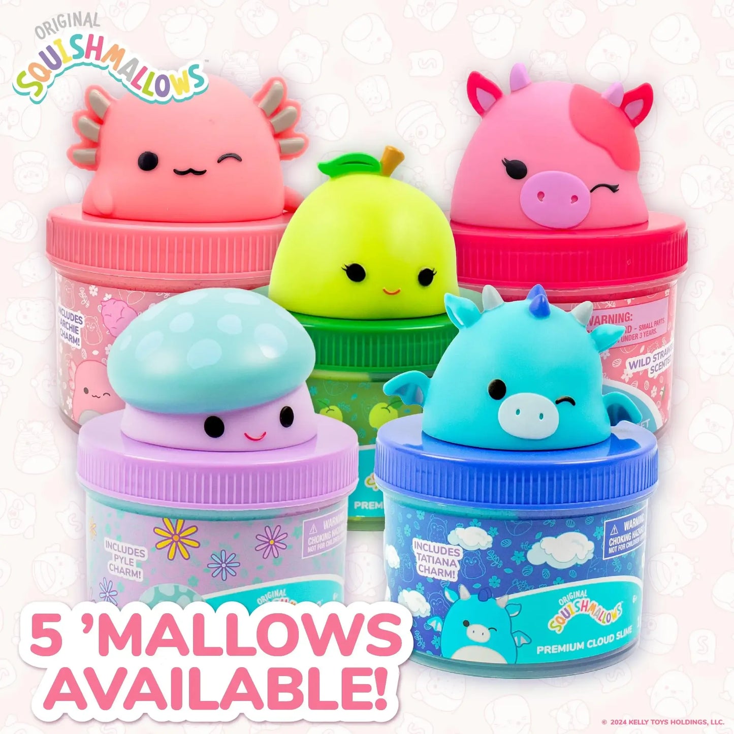 Squishmallows - Archie The Axolotl - Cloud Slime