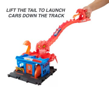 Hot Wheels - City Nemesis - Scorpion Flex Attack Playset