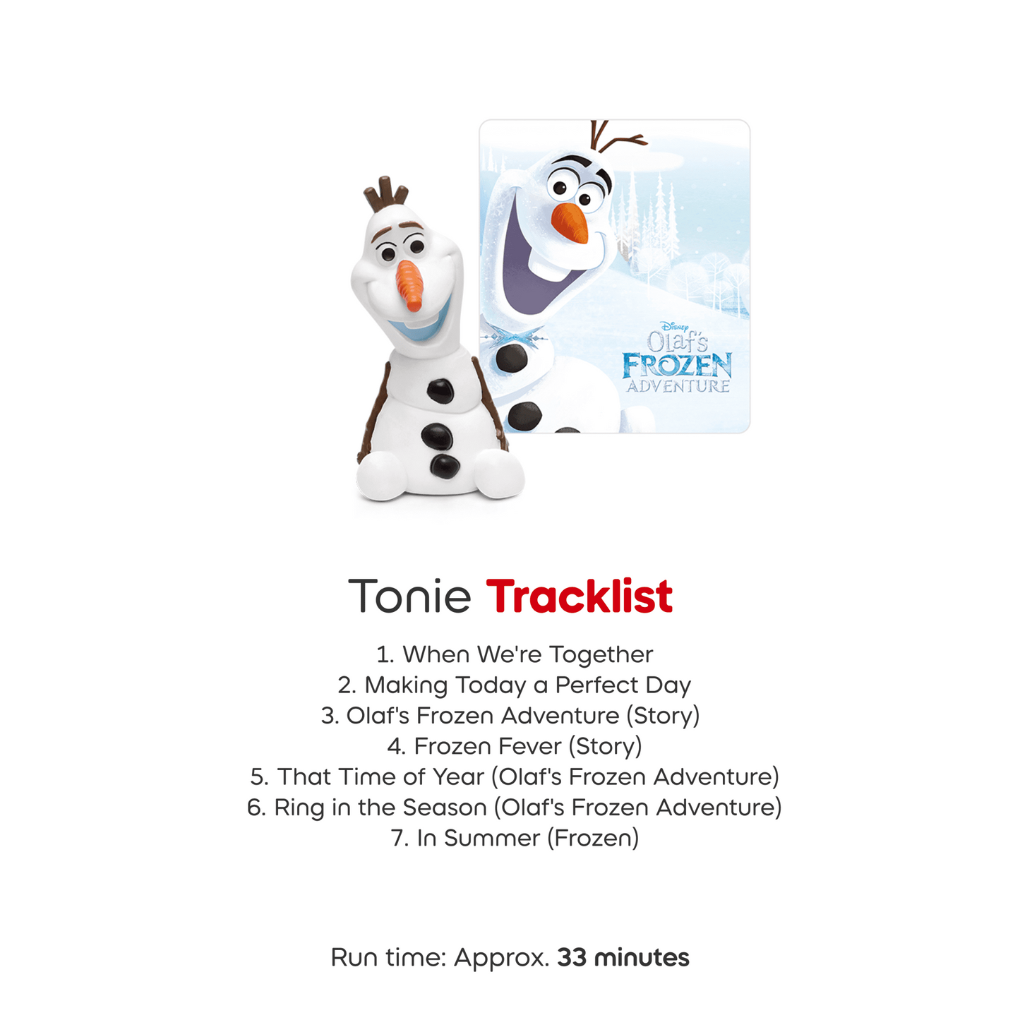 Tonies - Disney - Frozen - Olaf