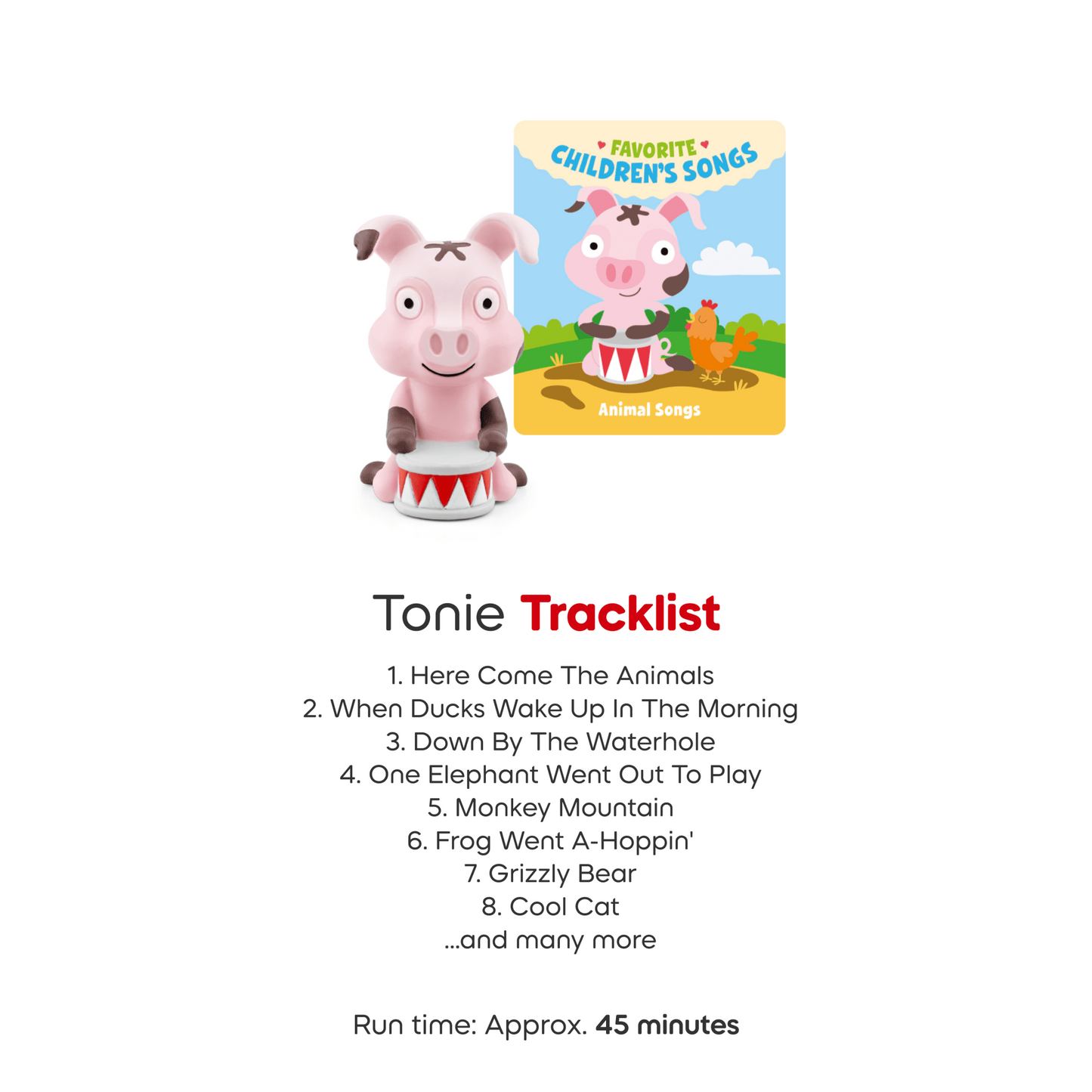 Tonies - Children's Songs - Animal Songs