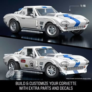 Mattel Brick Shop - Hot Wheels - Corvette Grand Sport