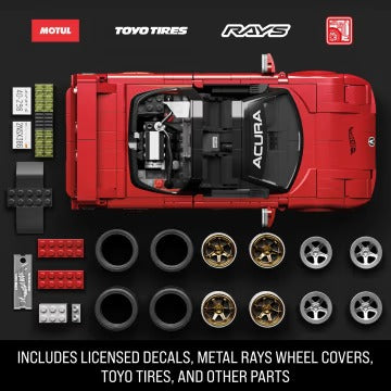 Mattel Brick Shop - Hot Wheels - '90 Acura NSX