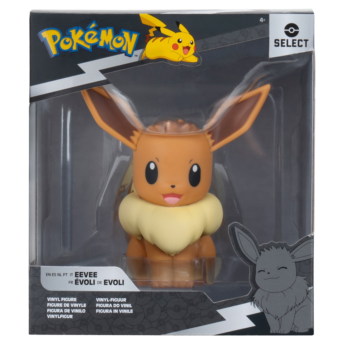 Pokemon - Select - Eevee - Deluxe Vinyl Figure 4"