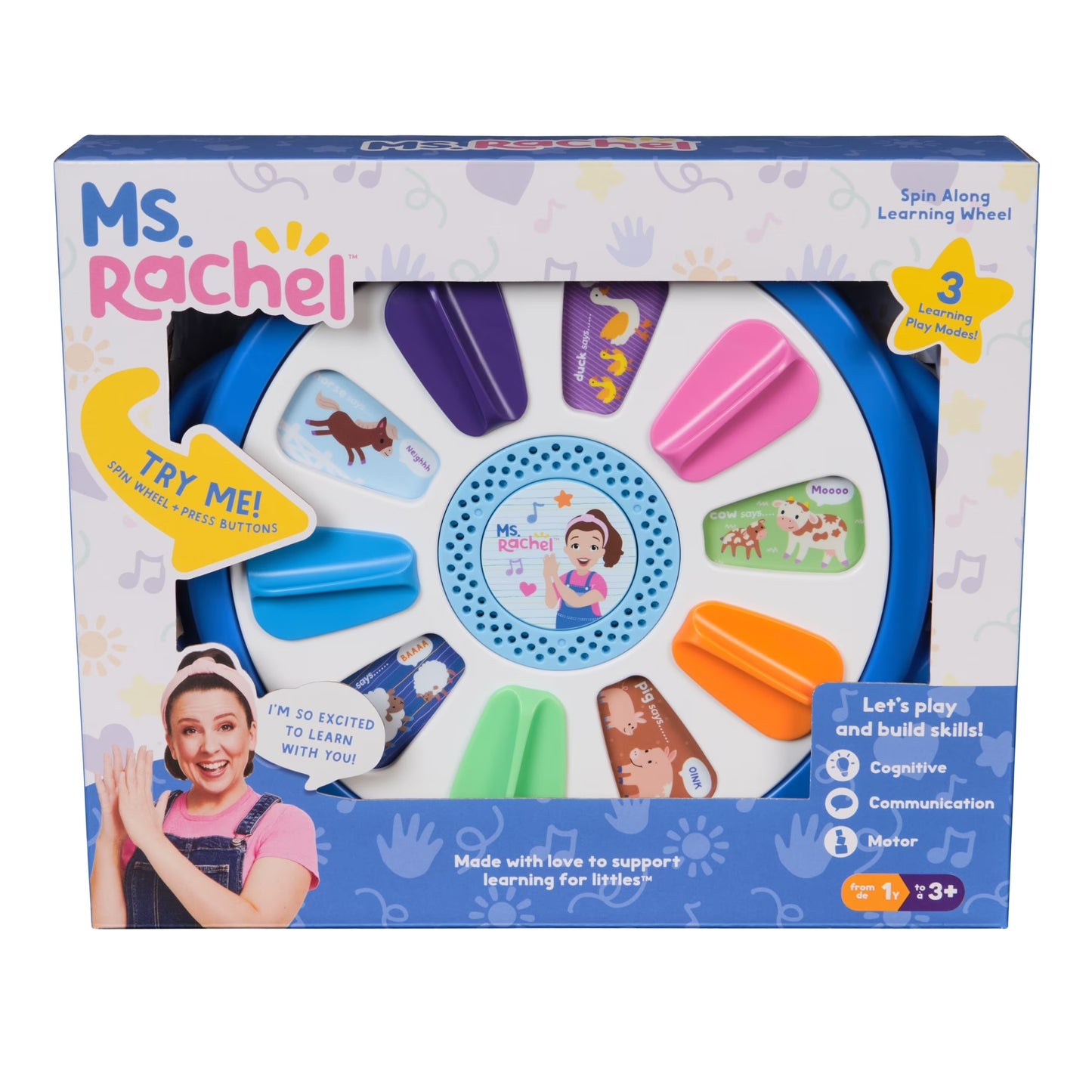 Ms Rachel - Spin And Sing Learning Wheel