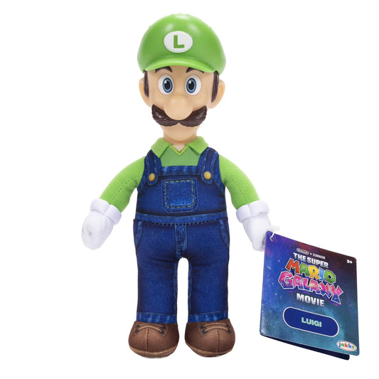 The Super Mario Galaxy Movie – Luigi - 9" Plush