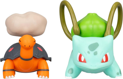 Pokemon - Battle Figure Pack - Torkoal & Bulbasaur