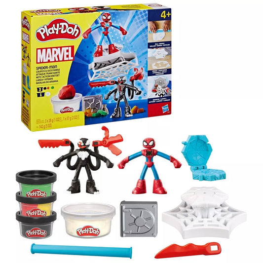 Play Doh - Spiderman Launch and Slice Battle Playset