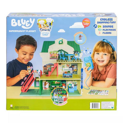 Bluey - Let's Play Chef Supermarket Playset