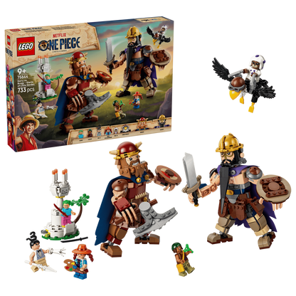 LEGO One Piece - Dorry vs. Brogy – Giants of Little Garden (75644)