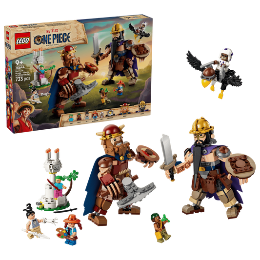 LEGO One Piece - Dorry vs. Brogy – Giants of Little Garden (75644)