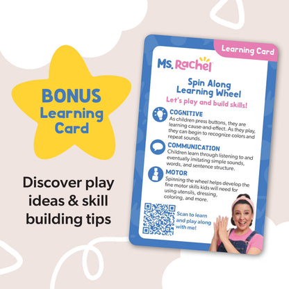 Ms Rachel - Spin And Sing Learning Wheel