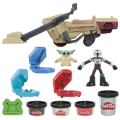 Play-Doh - Star Wars - Mandalorian & Grogu Speeder