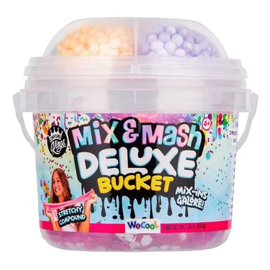 Mix And Mash - Pink Bucket and Beads - Large Slime Kit