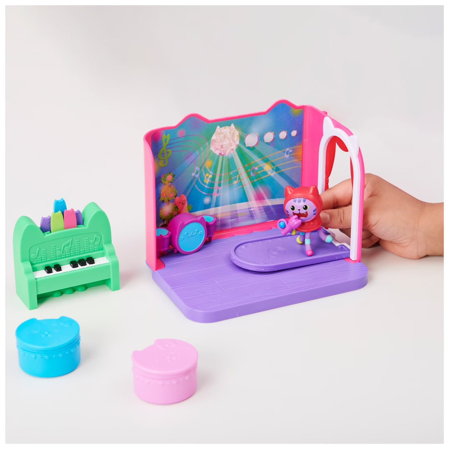 Gabby's Dollhouse - Groovy Music Room with Daniel James Catnip