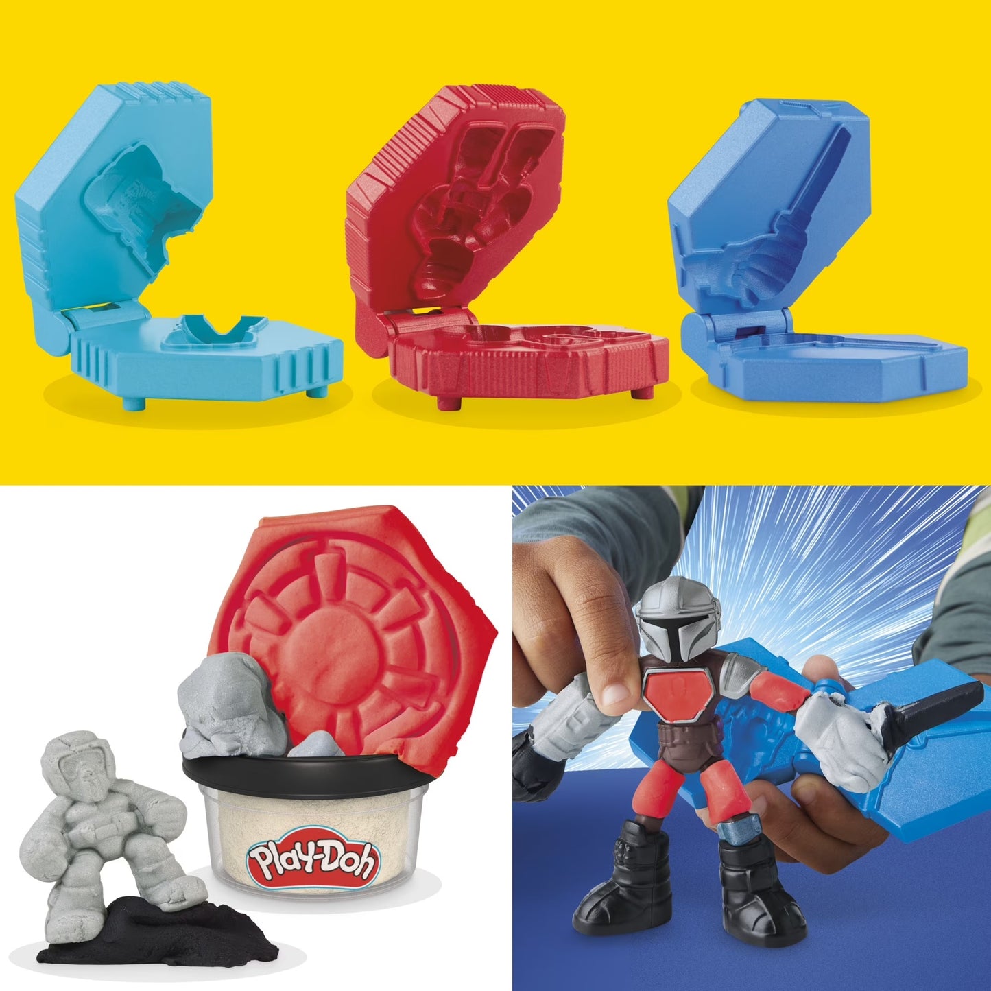 Play-Doh - Star Wars - Mandalorian & Grogu Speeder