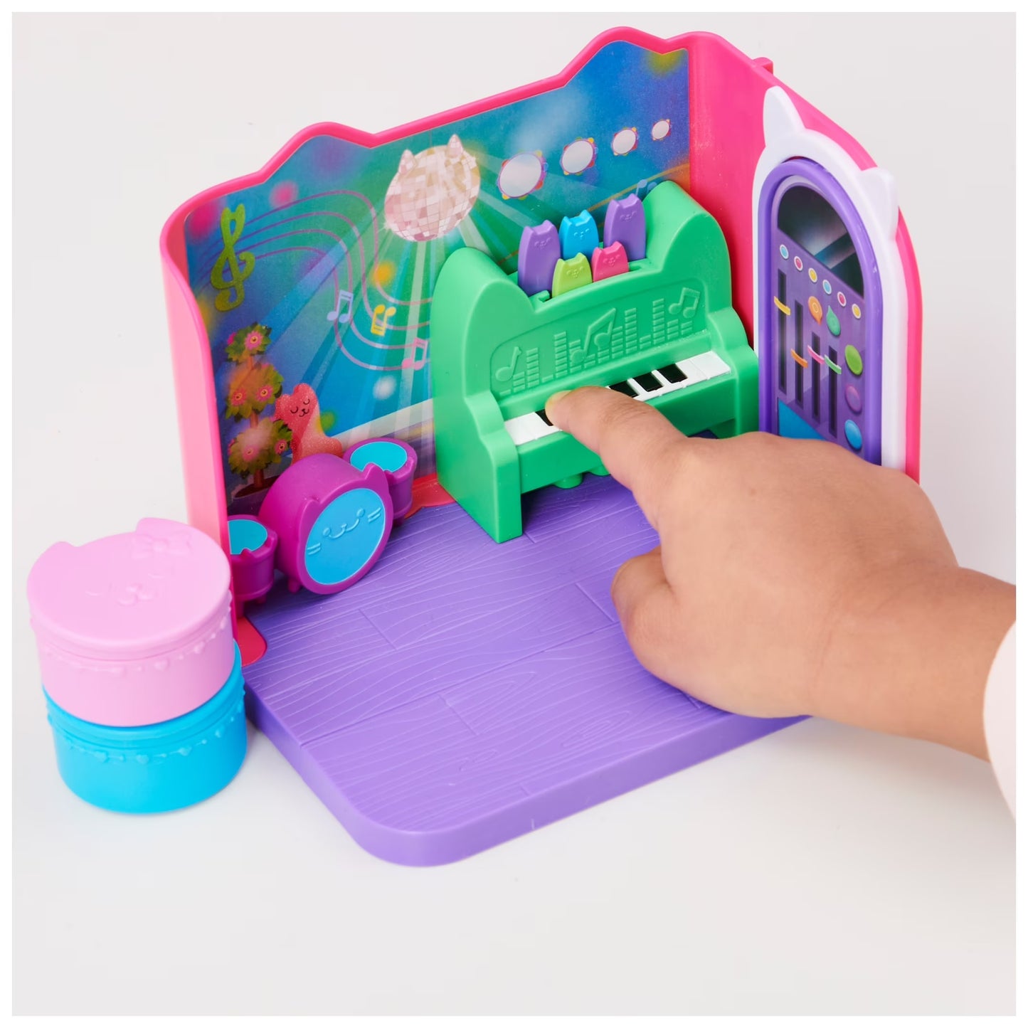 Gabby's Dollhouse - Groovy Music Room with Daniel James Catnip
