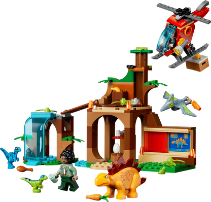 LEGO Jurassic World - Velociraptor, Stegosaurus & Pteranodon Rescue (77981)