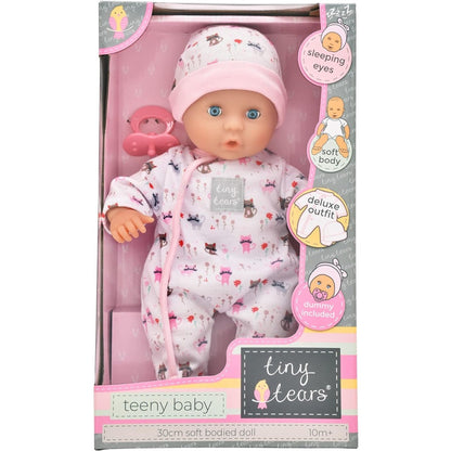 Tiny Tears - Teeny Baby - 30cm Soft Bodied Doll