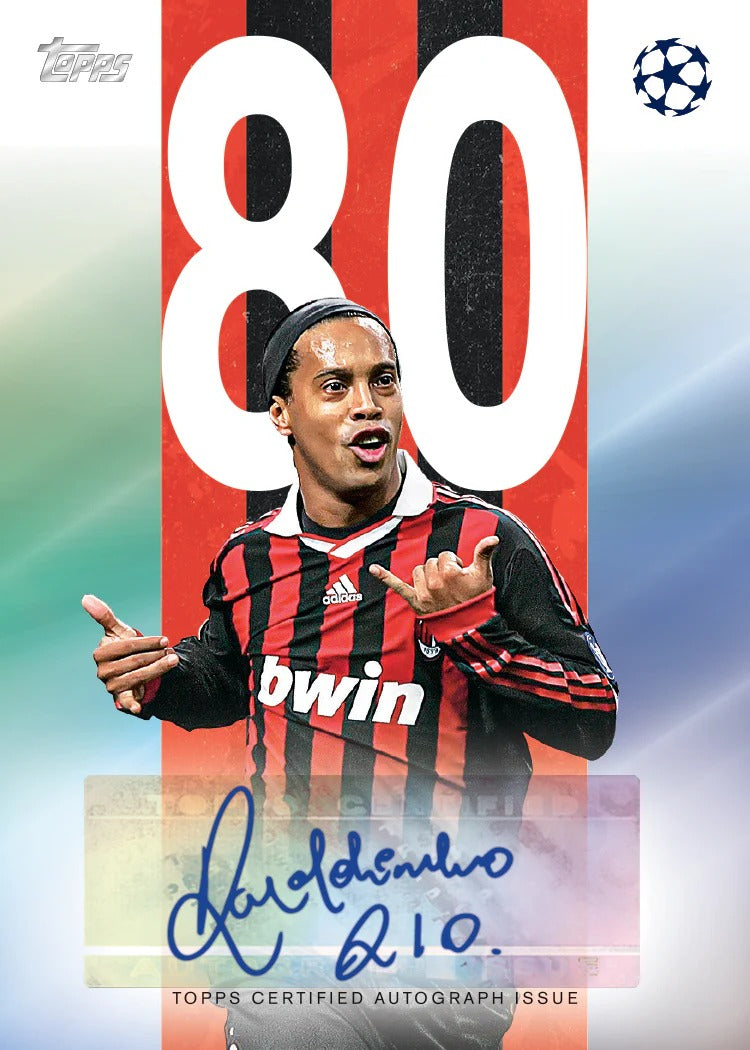 Topps UEFA Club Competitions - 2025-26 - Value Box