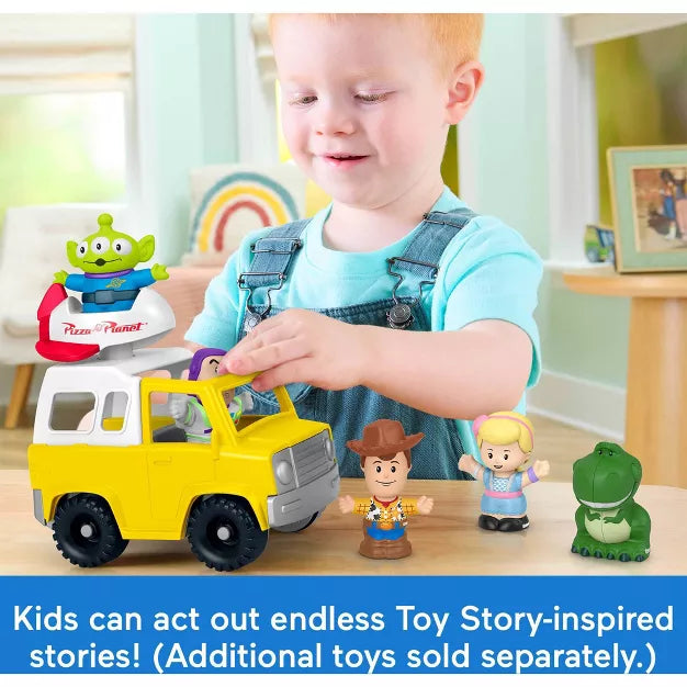 Fisher-Price - Little People - Disney & Pixar Toy Story - Pizza Planet Truck & Buzz Lightyear