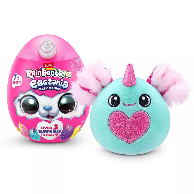 Rainbocorns - Eggzania Mini Babymania Plushies